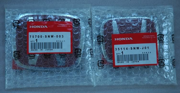 Honda part number 75700-snw-003 #6