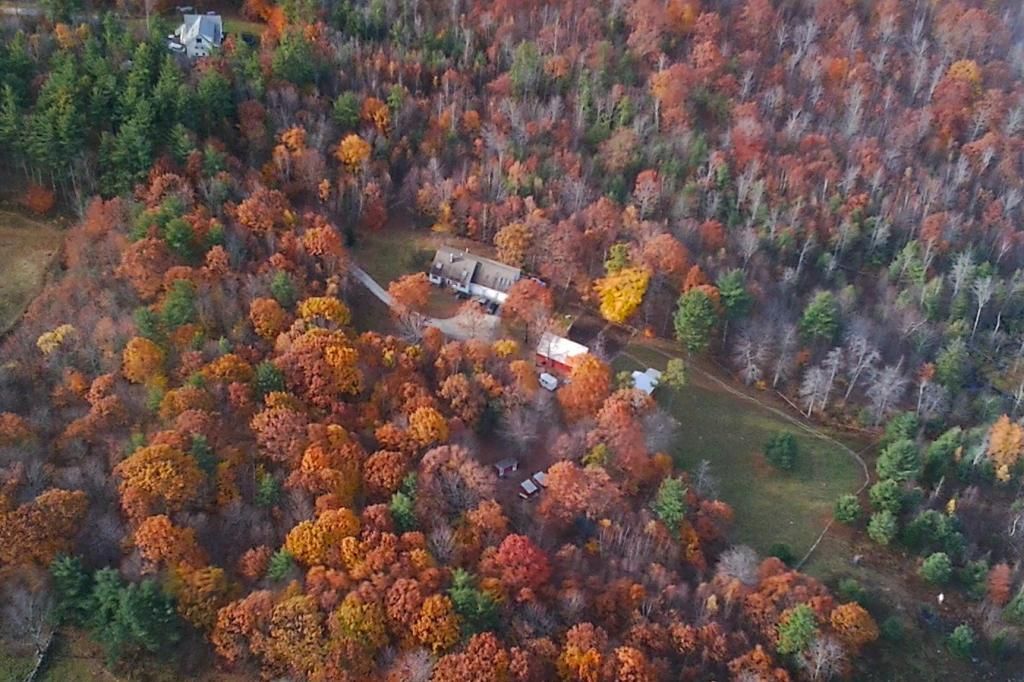 Flying T from Air