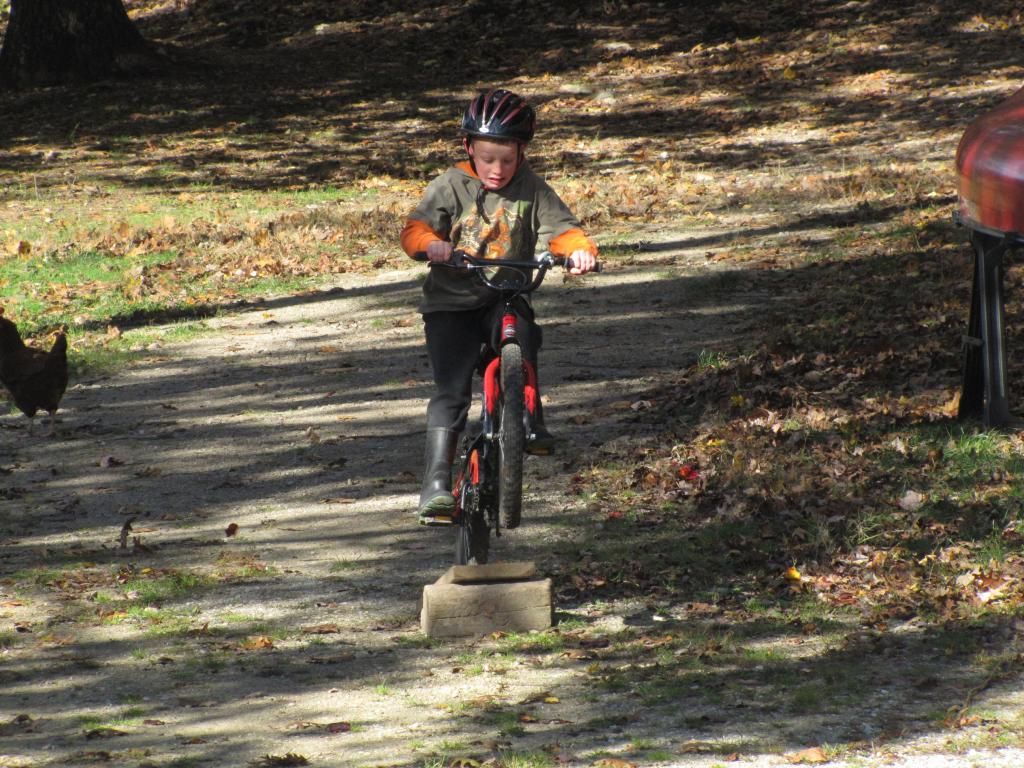 Jumping the ramp