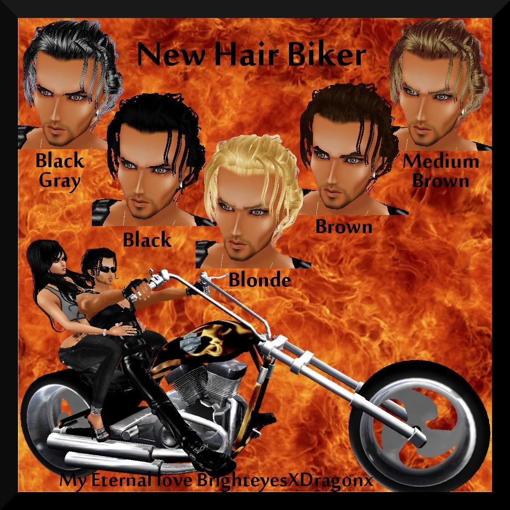 pic hair biker