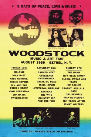 woodstock concert poster Pictures, Images and Photos