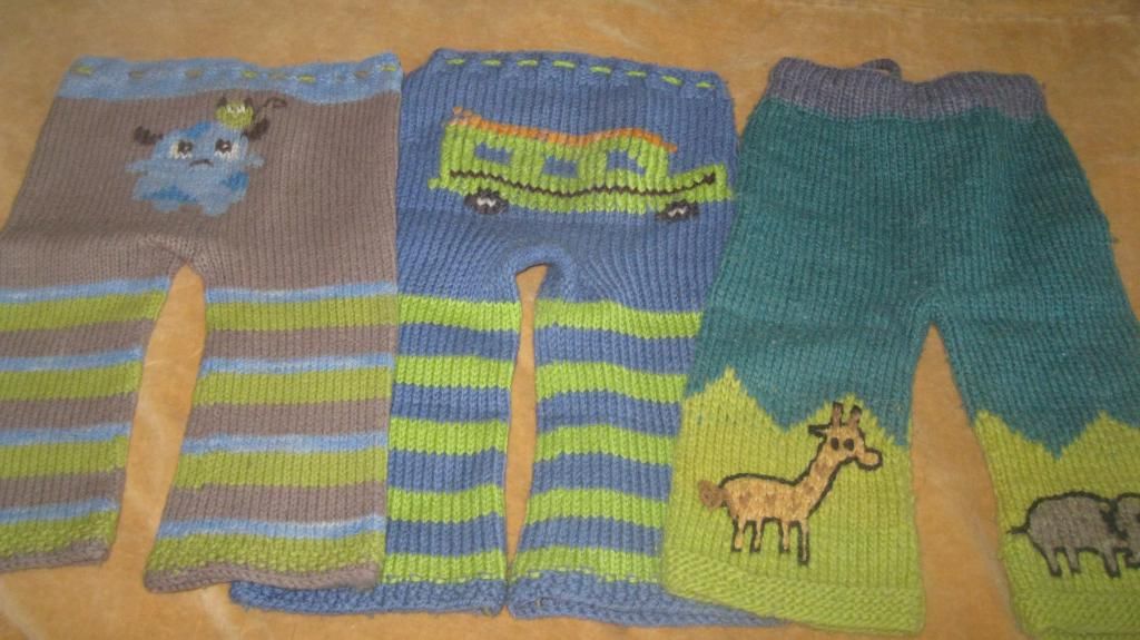 Lot of 3 Knit Longies Lot of 3 Knit Longies