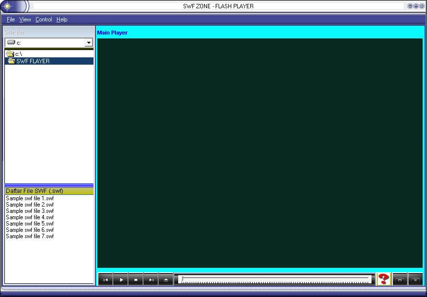 Screenshot SWF Player 2 | Full Display