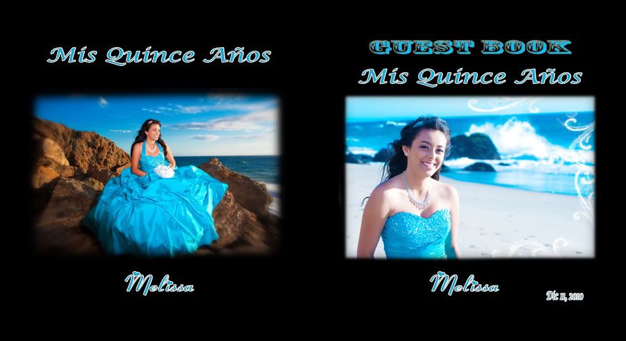 libro de firmas de Quinceanera en pico rivera Guess book