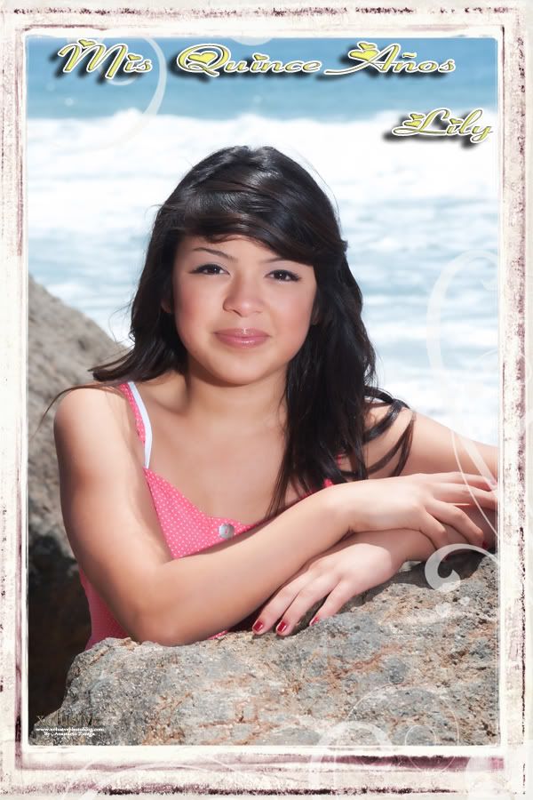 session previa de quinceanera en Malibu