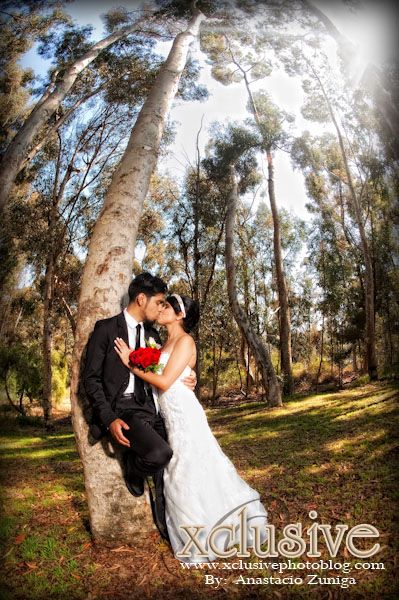 Wedding Professional Photographer in Azusa, Pomona, Covina, El monte, Los Angeles, La Puente, fotografias de boda en el kenneth hahn park de los angeles