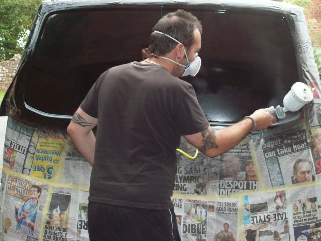 Diy paint job VW T4 Forum VW T5 Forum