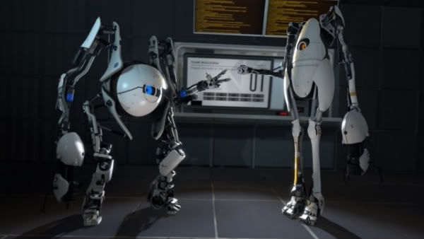 portal 2 robots. Portal 2 cooperative Launcher