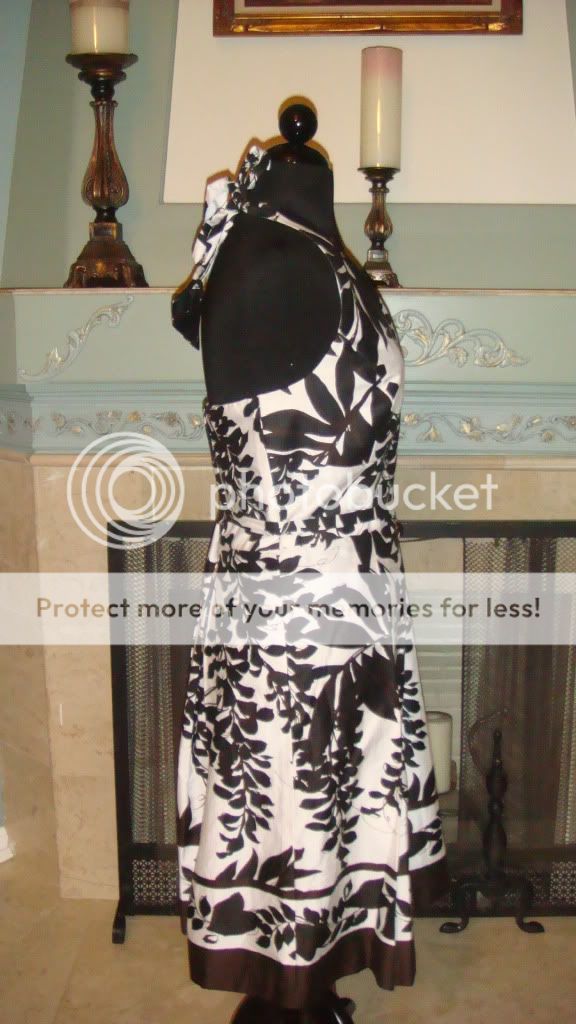 WHITE HOUSE BLACK MARKET HALTER DRESS SIZE 14  