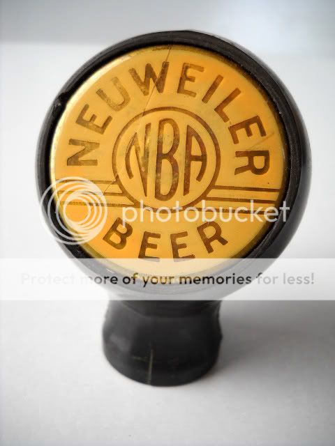 Neuweiler NBA Beer Ball Knob Tap Handle Allentown PA  