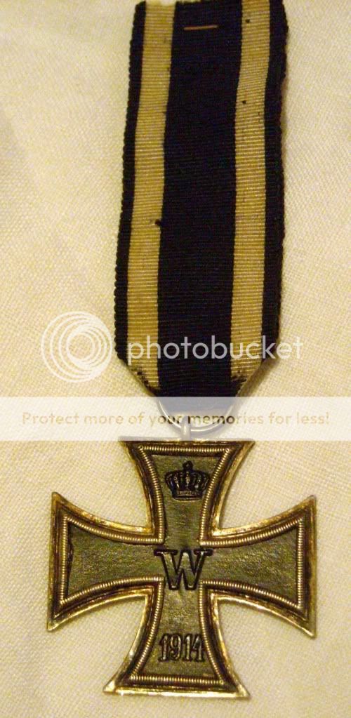 original 1914 1918 WW1 imperial German iron cross 2nd class medal 