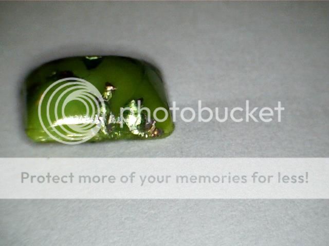 Dome Art Glass Button