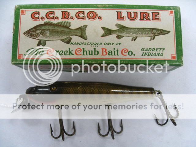 Vintage C. C. B. Co. Fishing Lure with Box