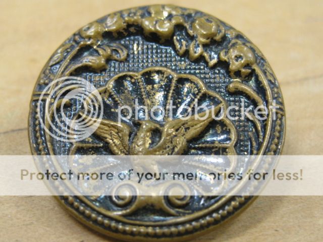Metal Victorian Button