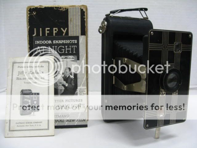 Jiffy Kodac Original Box & Pamphlets
